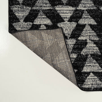 Aisha Moroccan Triangle Geometric Area Rug